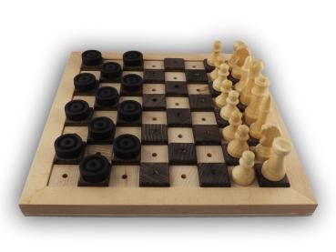 Schach- und Damespiel