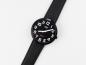 Preview: Armbanduhr Arsa, schwarzes Ziffernblatt