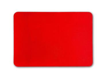 Rote Tischmatte