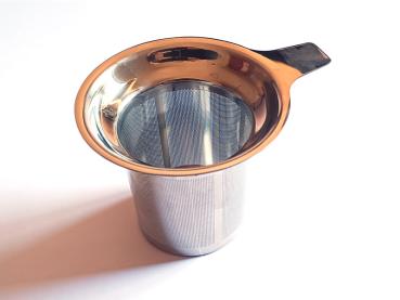 Gesamtansicht des Tee-Siebes.