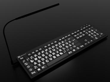 Preview: Tastatur mit LED-Lampe
