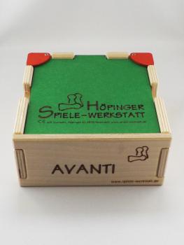 Preview: Würfelspiel 'Avanti - 6 raus' Holzkiste