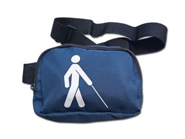 Gesamtansicht der Gürteltasche von vorn.