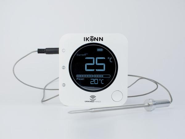 Frontansicht des Küchenthermometers
