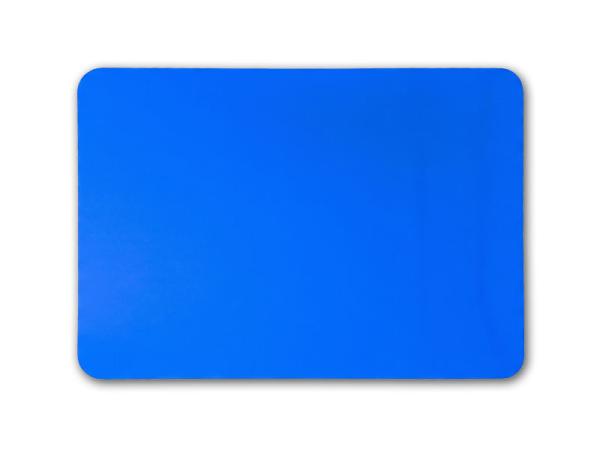 Blaue Tischmatte