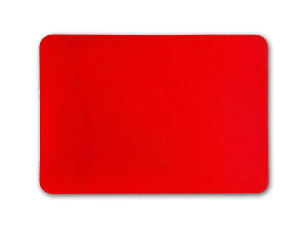 Rote Tischmatte