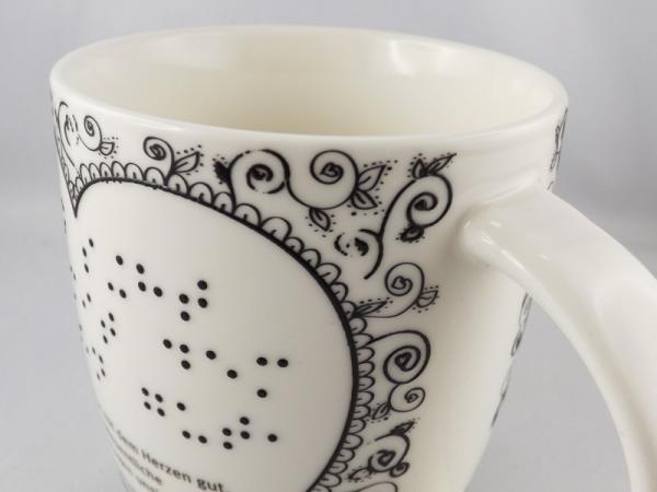 Kaffetasse Nagaufnahme Ornamente