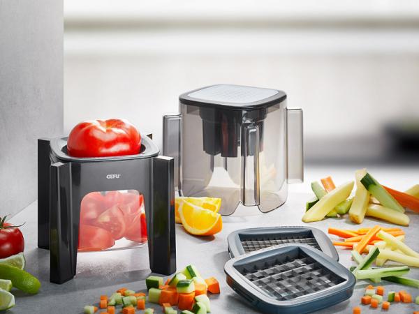 Obst- und Gemüseschneider "Tricut"