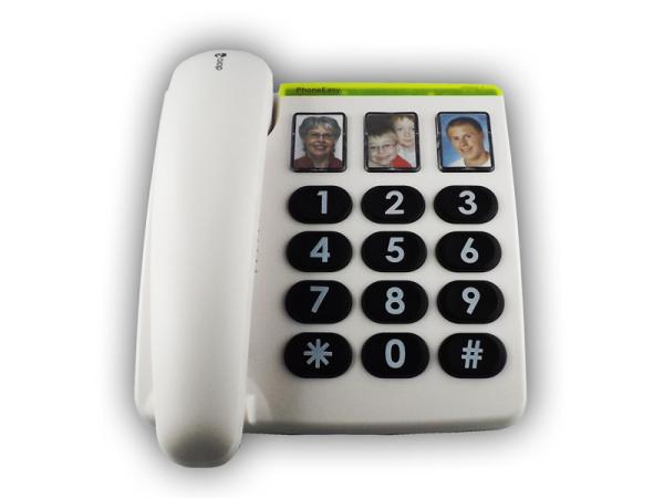 Großtastentelefon PhoneEasy 331ph Frontansicht