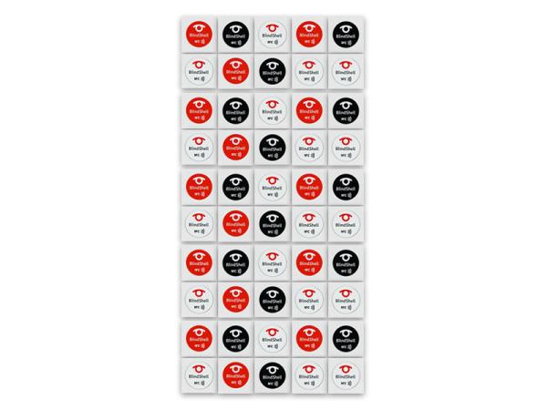 50er Pack besprechbare Etiketten