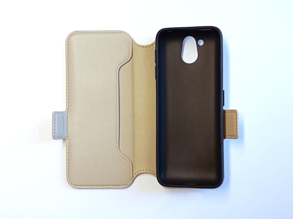 Flip-Case geöffnet golden sand