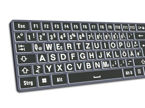 Detailansicht der seitlichen Tastatur