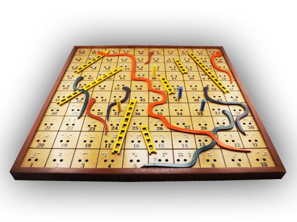 Brettspiel Leitern und Schlangen